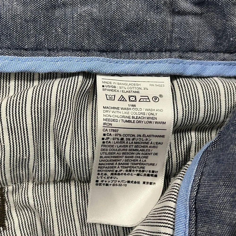 Banana Republic Pants Mens 33x28* Mason Chino Preppy Academia Office Work‎